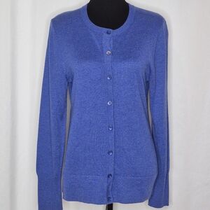 Eddie Bauer Button-Front Cardigan - Size M